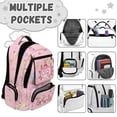 thumbnail image 6 of Pzuqiu Ice Cream Axolotl Schoolbag for Girls 17 Inch Lightweight Breathable Kids Backpacks 10-12 Years Old Laptop Daypack Portable School Bookbags with Adjustable Shoulder Strap, 6 of 7