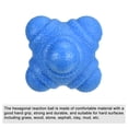 thumbnail image 3 of Uxcell Bounce Reaction Balls Coordination Training Ball Agility Trainer TPR Low Difficulty, Blue, 3 of 5