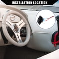thumbnail image 2 of Unique Bargains 3 Way 20A 4Pin Rocker Bilge Pump Switch Panel with LED Light Front for Car Boat Waterproof Plastic 1 Set, 2 of 7