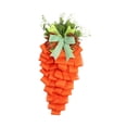 thumbnail image 2 of Guirnalda de de pascua para regalos de puerta de entrada de color naranja de color naranja pared colgante adorno corona artificial para, 2 of 8