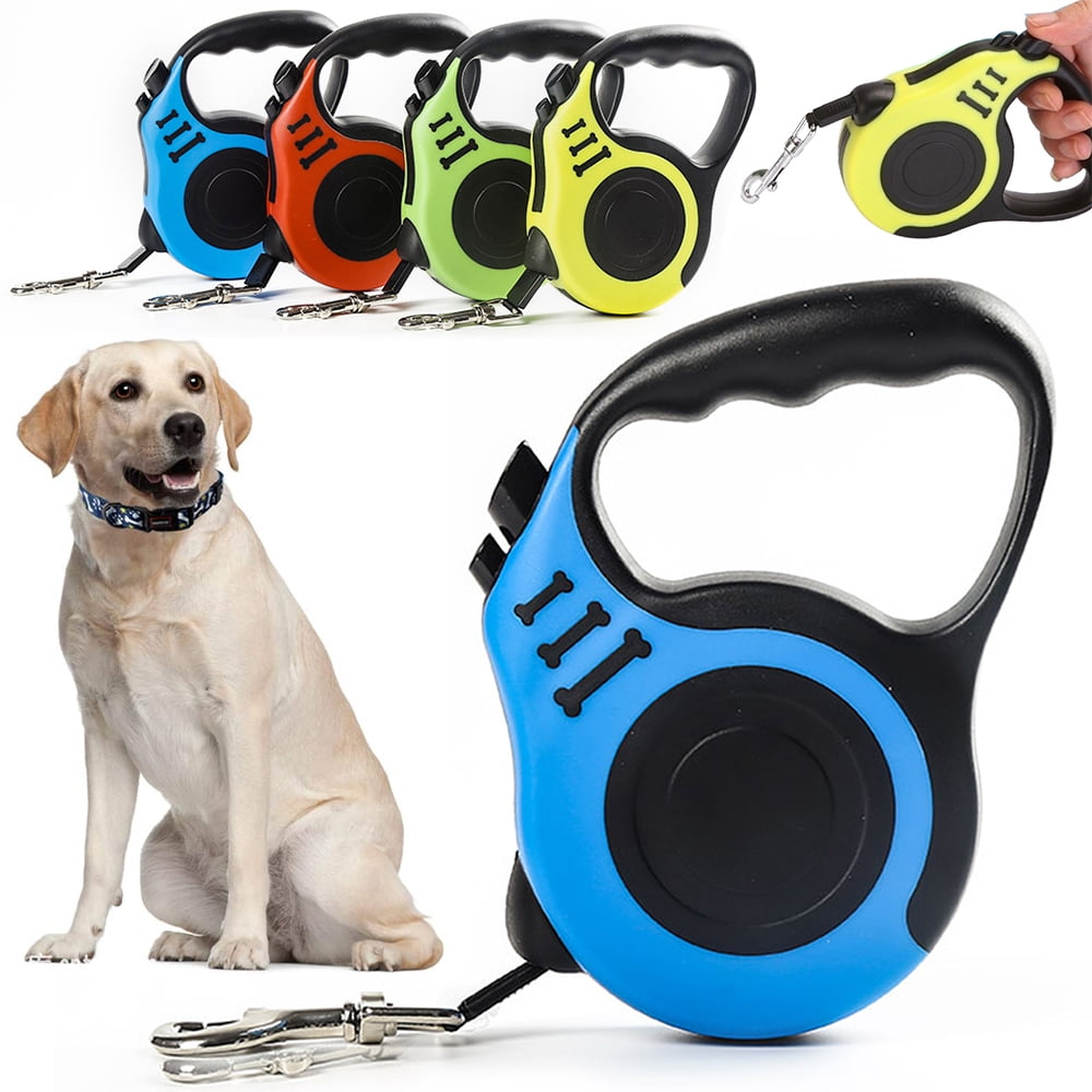 Goory 3M/5M Auto Retractable Leash Nylon Running Extending Lead Puppy