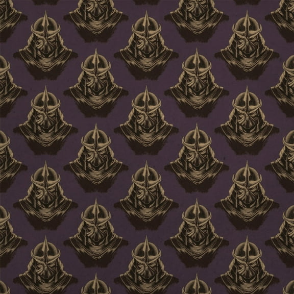 Teenage Mutant Ninja Turtles Shredder Head Premium Kraft Roll Gift Wrap Wrapping Paper