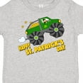 thumbnail image 4 of Inktastic Happy St. Patrick's Day Monster Truck with Leprechaun Boys or Girls Toddler T-Shirt, 4 of 5