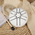 thumbnail image 4 of 3 Inch 6-Tone Steel Tongue Drum Mini Hand Pan Drums with Drumsticks Percussion Musical Instruments Drum Accessories E, 4 of 5
