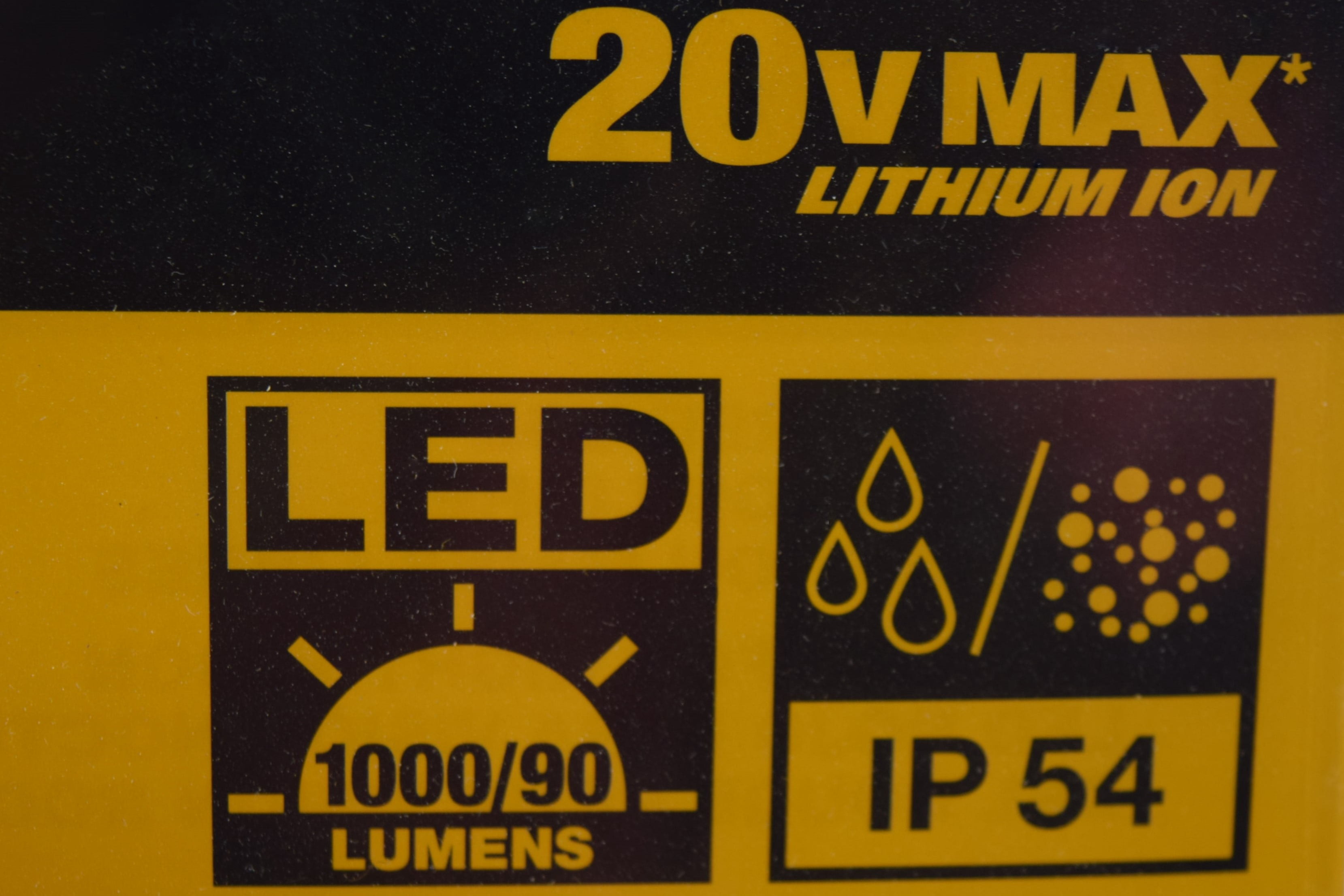 DeWALT Max 20V Jobsite Pivoting LED Spotlight DCL043 (Bare Tool)