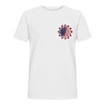 thumbnail image 3 of Tops para hombre, blusas y camisas de cuello redondo y manga corta para hombre, blusas casuales de cuello redondo con estampado de moda para hombre, blusas de cuello redondo y manga corta, camisas par, 3 of 5