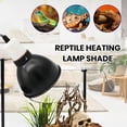 thumbnail image 4 of Reptile Heat Lamp Fixture Heat-Resistant Deep Dome Reptile Light Fixture with Power Cable, 4 of 9