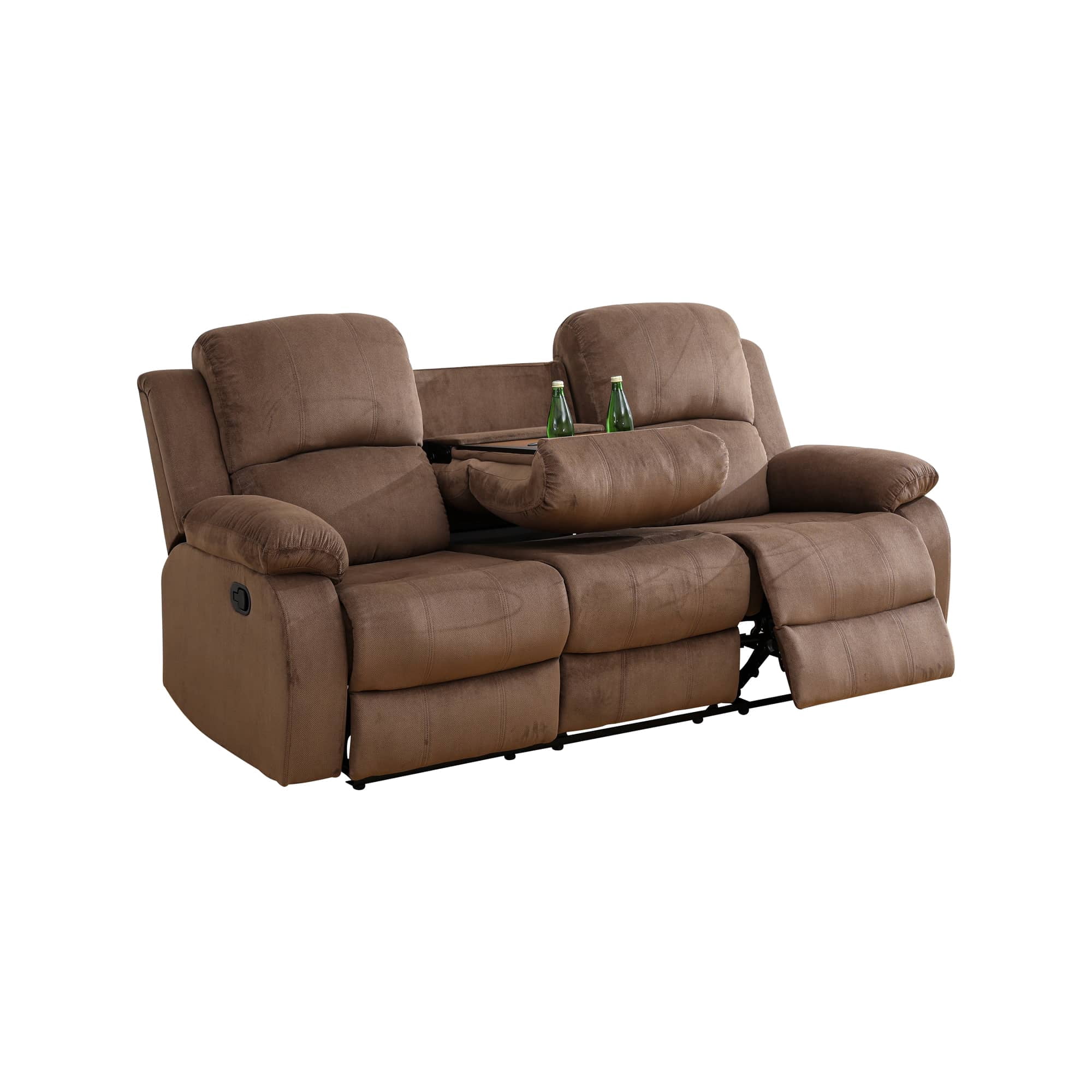 MAYEERTY Modern Adult Reclining Sofa - Simple Stylish Business Function for Living Room
