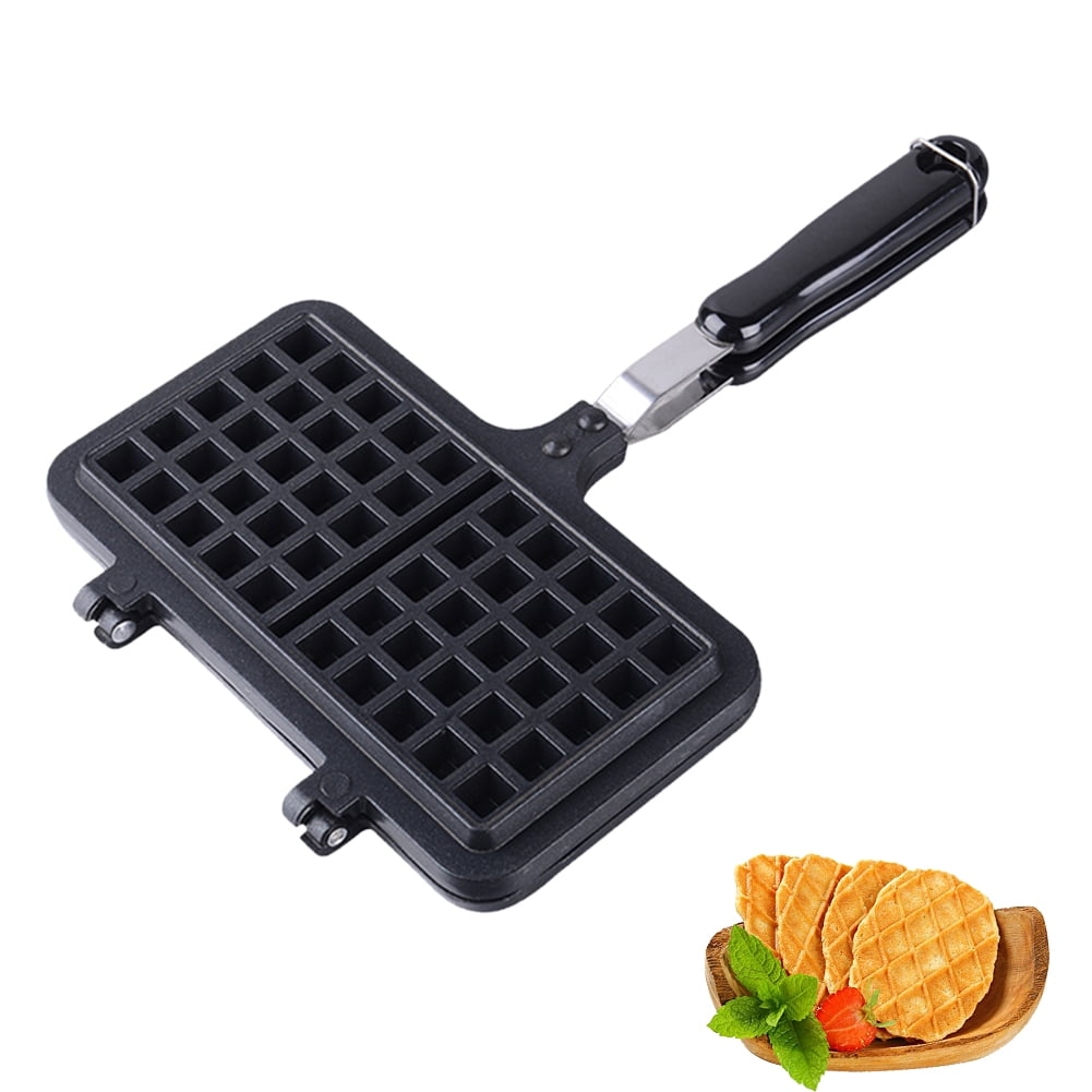 NonStick Waffle Cake Cookie Mold Waffle Bakeware Gas DIY Waffle Maker