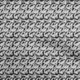 thumbnail image 1 of oneOone Georgette Viscose White Fabric Floral Craft Projects Decor Fabric Printed By The Yard 42 Inch Wide, 1 of 4