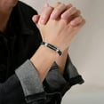 thumbnail image 5 of Adjustable Cremation Memorial Urn Bracelet - Stainless Steel Cremation Manmade Braided Urn Bracelet Keepsake Urn Bracelet for Ashes, 5 of 7