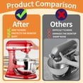 thumbnail image 3 of Numjaw Mixer Sliding Mat for Kitchen Aid Stand Mixer, Kitchen Appliance Slider Mats Compatible with 4.5-5 Qt Tilt-Head Stand Mixer, 3 of 8
