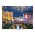 thumbnail image 5 of Autua Las Vegas Night Background Casino City Night Fireworks USA Cityscape Hotel and Casino Background Las Vegas Theme Party Decoration Photo Studio Props 40x30inch, 5 of 6