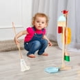 thumbnail image 4 of Set de limpieza Toy FOPNETS Kids de 7 piezas para niños pequeños, madera, 4 of 7