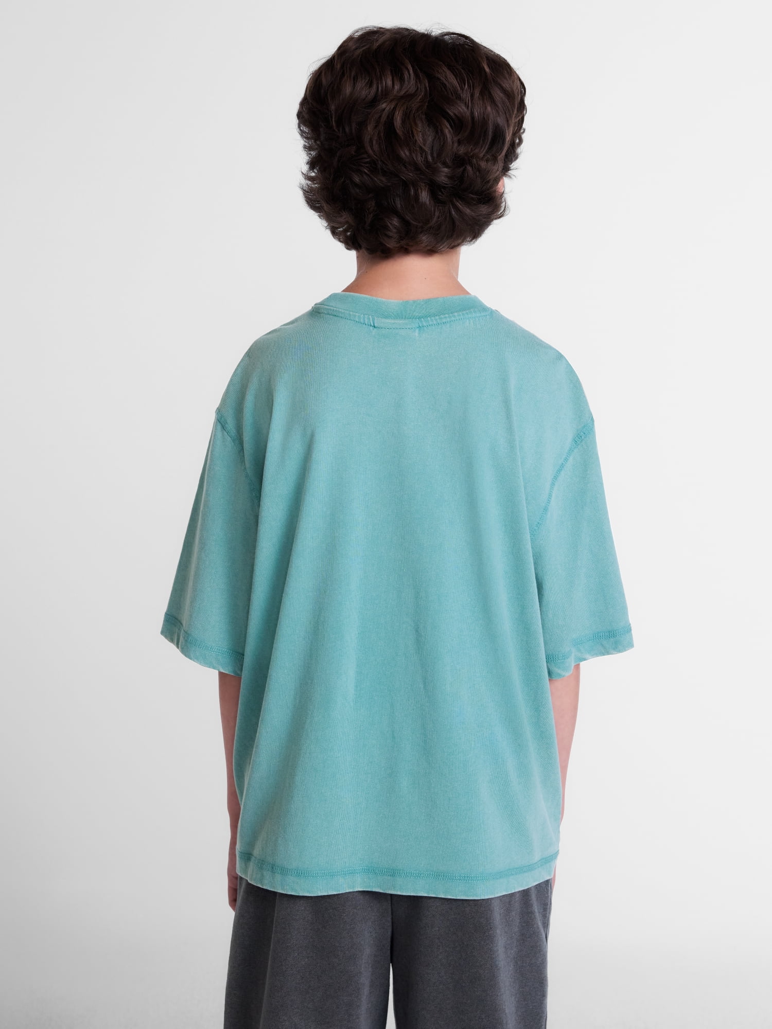 Weekend Academy Boys Garment Washed Graphic Tee 4-18