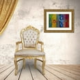 thumbnail image 3 of Jasper, Sisa 24x17 Gold Ornate Wood Framed with Double Matting Museum Art Print Titled - Abstract New York, 3 of 4