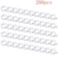 thumbnail image 1 of Plants Clips for Vining Plants with Soft Tether | Garden Plants Support Clips for Tomatoes Cucumbers and Vines | Reusable Plastic Vine Holders for Trellis Wire or Stake in Garden, 1 of 1