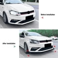 thumbnail image 3 of Front Bumper Lip Spoiler Splitter Diffuser for 6C 2015-2018 Replacement with High Grade ABS Material Easy Installation Enhances Stability, 3 of 7