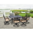 thumbnail image 6 of Hanover Traditions 9-Piece Aluminum Outdoor Dining Set, Natural Oat, 6 of 9