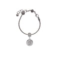 thumbnail image 2 of Delight Jewelry Silvertone XOXO - Round Seal Lord Guide Me Charm Bead, 2 of 4