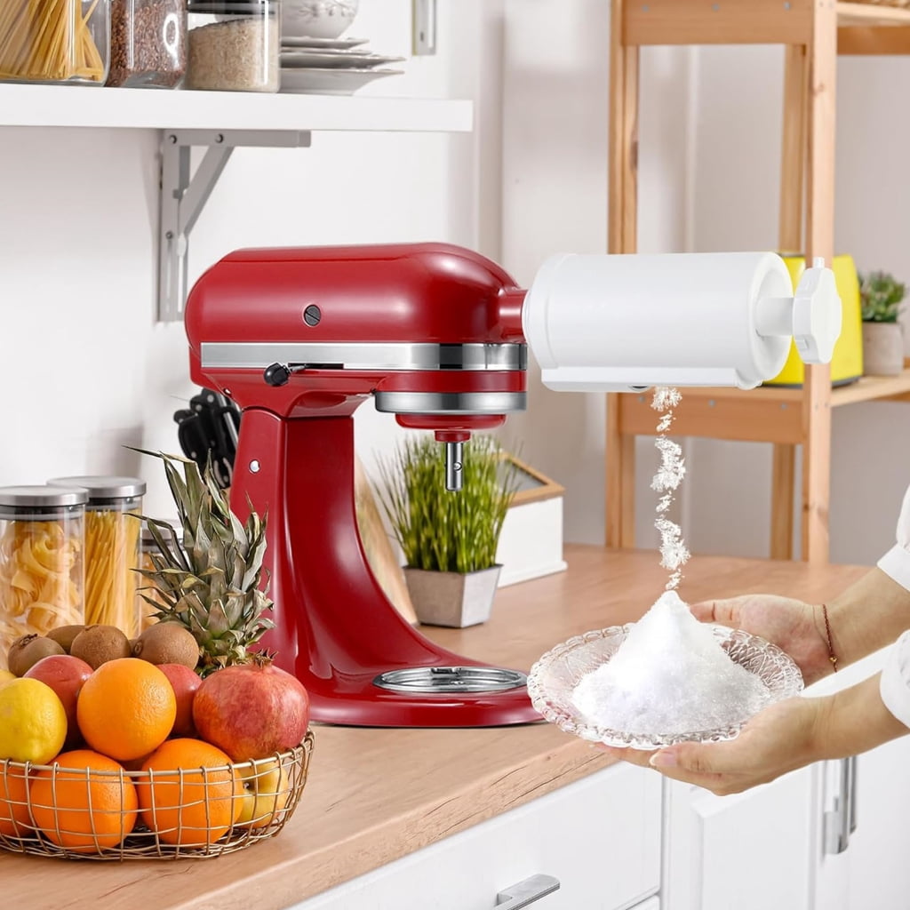 Ice Shaver Attachment for Stand Mixer High Efficiency Ice Crushing Appliance