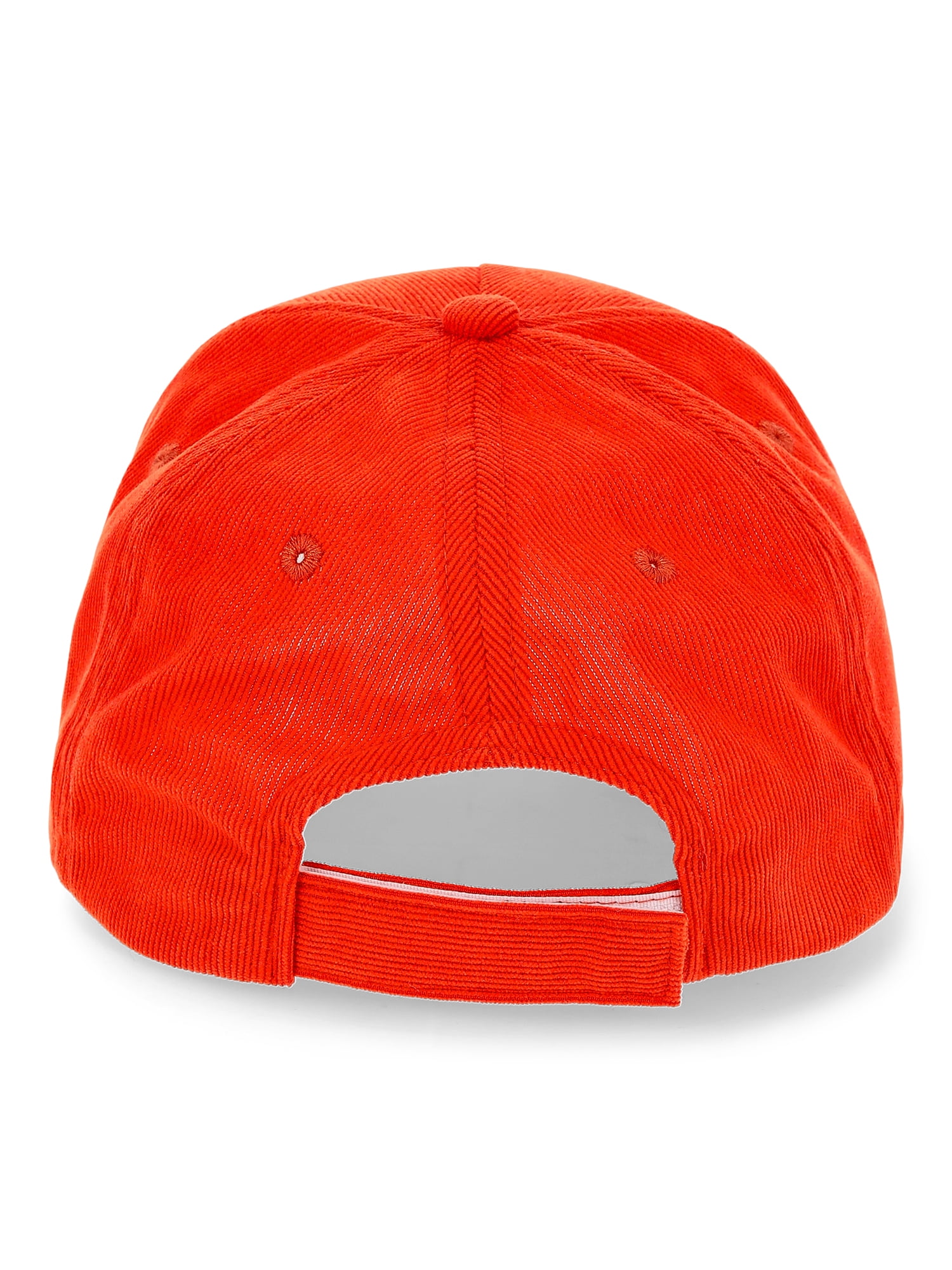 Wonder Nation Boys Corduroy Baseball Hat with Embroidery, One Size Fits Most