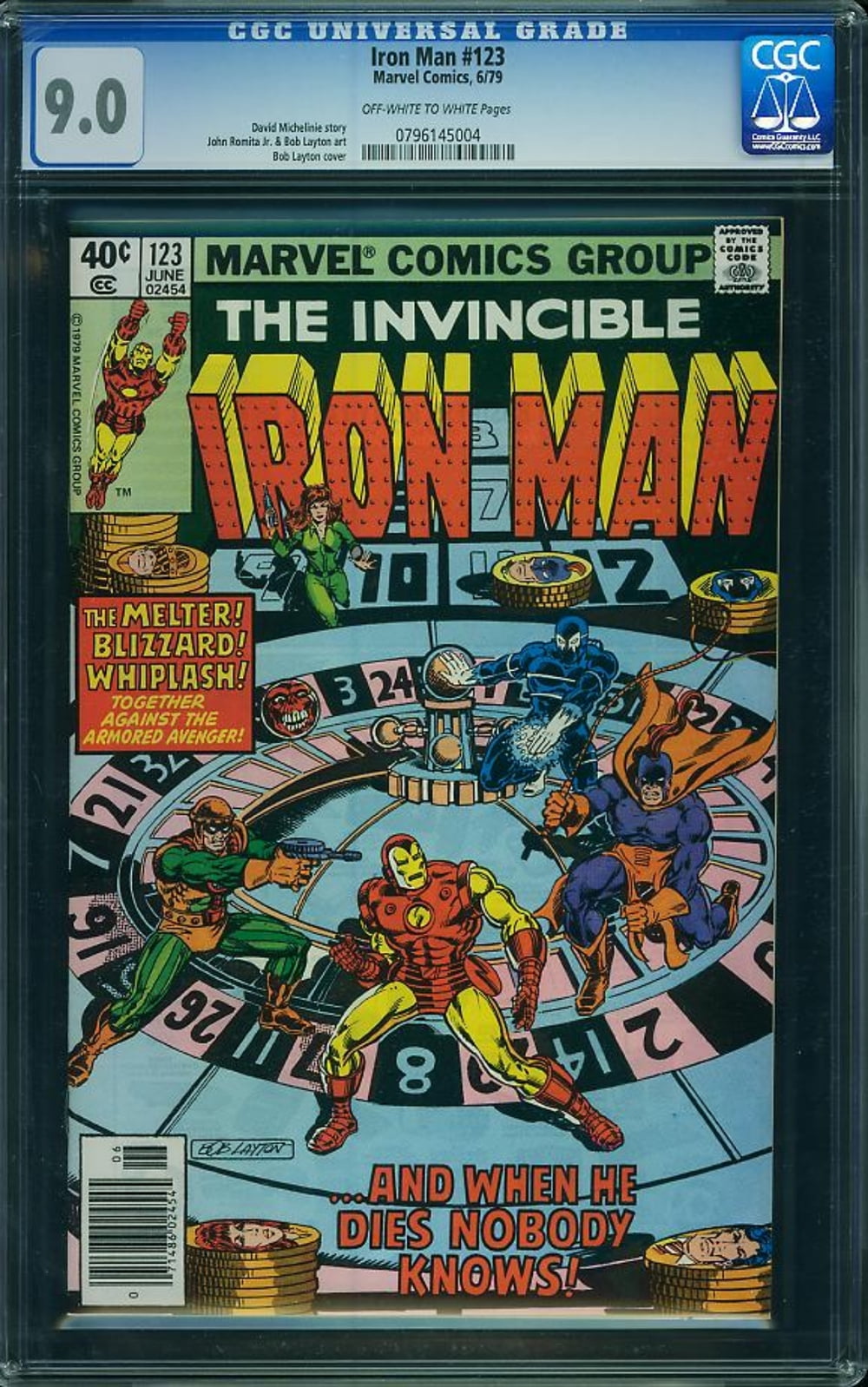 Iron Man #123 - CGC 9 Comic Book