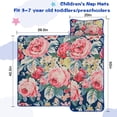 thumbnail image 5 of Pioneer Flower Floral Print Pattern Toddler Nap Mats for Kids Preschool,Sleeping Mat Bag or Kids,Toddler Sleeping Bag,Toddler Nap Mat or Daycare, 5 of 6