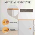 thumbnail image 4 of Mueble para televisión Pido Todo blanco MPT01WH-B2 140x29x54 cm, 4 of 7