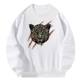 thumbnail image 1 of Sudadera para mujer Otoño Invierno Año Nuevo Regalo Impreso Cuello Redondo Sudadera L Yuyangstore Camisa de entrenamiento, 1 of 8