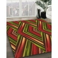 thumbnail image 2 of Ahgly Company Indoor Rectangle Patterned Crimson Red Area Rugs, 5' x 7', 2 of 6
