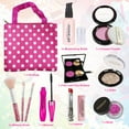 thumbnail image 2 of Syenll Pretend Makeup Set for Girls, Fake Make up Kit with Cosmetic Bag, Kids Vanity Set Makeup Toy for 3-8 Year Old Princess Birthday Gifts, 2 of 8
