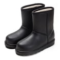thumbnail image 2 of Botas Lluvia Ligeras Zapatos Jardín Forro Felpa Impermeable para Mujer Invierno, 2 of 8