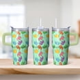 thumbnail image 2 of 20oz elephant Tumbler with Handle Cup Holder Friendly elephant Lover Cup Top Choice Valentine's Day Halloween Gift for elephant Lovers Women Men, 2 of 6