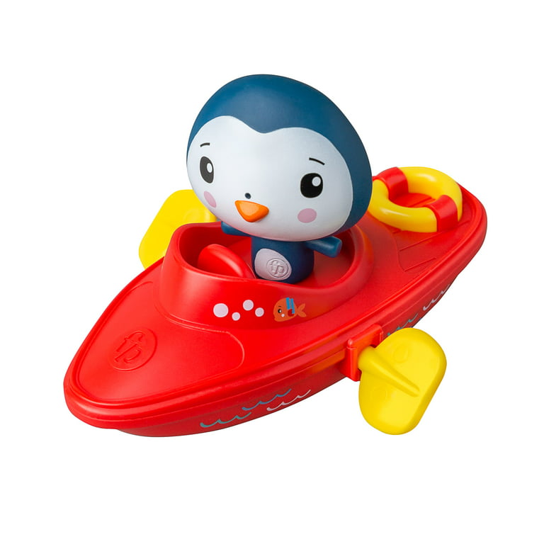 Fisher-Price 2-Piece Boat Baby Bath Toys, Toddler Bath Toys, Bath Toys for Toddlers 1-3, Wind-up Toy Boats, Water Toys, Kids Bath Tub Toys, Pool Toys