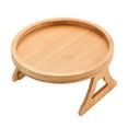 thumbnail image 2 of MesaSe Bamboo Wood Living Room Foldable Portable Sofa Arm Tray, 2 of 14