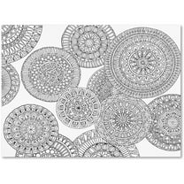 Trademark Fine Art "Mixed Coloring Book 50" Canvas Art by Kathy G. Ahrens