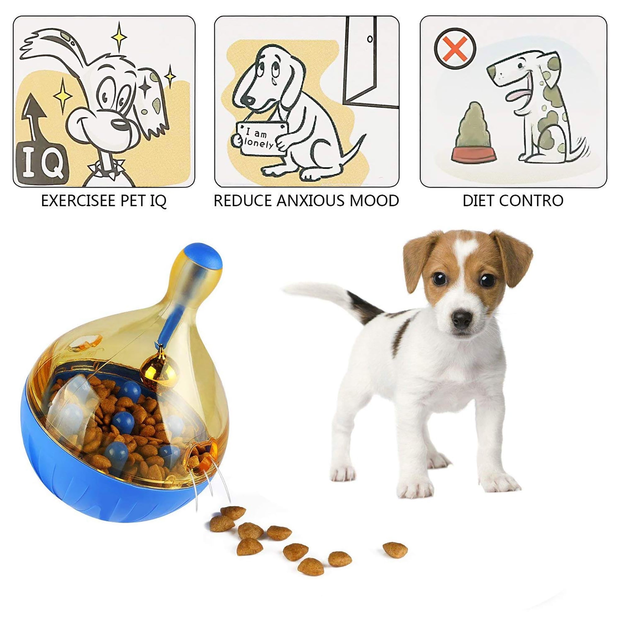 active rolling ball dog toy