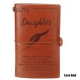 thumbnail image 3 of Engraved Leather Journal Notebook Travel Business Diary Book Gifts, 3 of 7