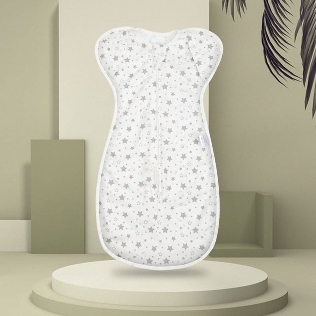 Saco de dormir de algodón antisustos para bebés de cuatro estaciones, cojín antipatadas para recién nacidos, toalla para envolver al bebé