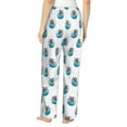 thumbnail image 3 of Naloa Turtle Print Women’s Ultra-Soft Comfy Pajama Lounge Pants with Pockets & Drawstring, 3 of 8