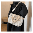 thumbnail image 3 of Bolso Tote Bag de Pana 14 Pulgadas Unisex Lab.G, Beige, 3 of 5