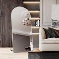 thumbnail image 5 of Anyrose 71"x 26" Arched Full Length Mirror Floor Mirror with Aluminum Alloy Frame, Silver, 5 of 5