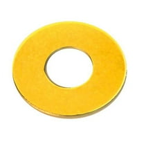 National Artcraft® 1" Round with 3/8" Hole Flat Brass-Plated Washer - (Pkg/100)