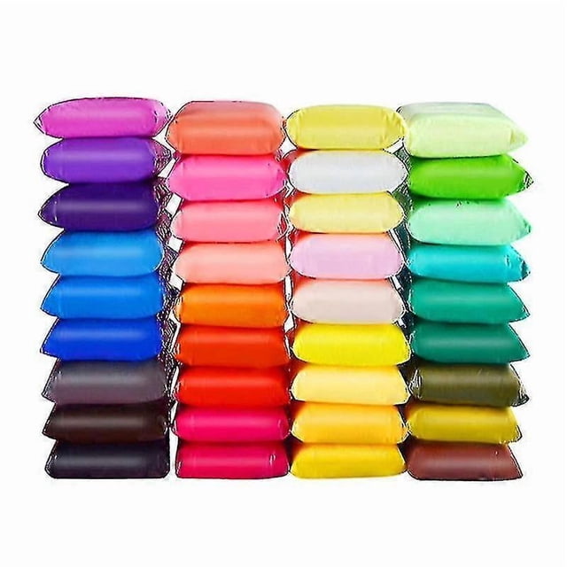 Modeling Clay 36 Colors Air Dry Ultra Light Soft Magic Molding Clay Diy Plasticine Craft Toy With Multiple Tools, Great Gift For Kids
