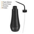 thumbnail image 4 of Uxcell 250mL Squeeze Washing Bottle Succulent Watering Spout, Black 4 Pack, 4 of 5