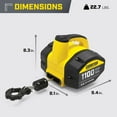 thumbnail image 4 of Champion Power Equipment 1100 lb. Portable 120-Volt Electric Winch Kit, Pulling and Lifting Capability, 4 of 10
