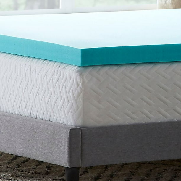 Dream Collection by LUCID 3Inch Gel Memory Foam Queen Mattress Topper