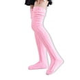 thumbnail image 1 of Medias de punto Color sólido Keen Socks High High Socks Women Leg Weavers Zapatos Accesorios Lindo otoño Halloween Medias rosa 1 par kenally AP004203-06B, 1 of 7