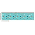 thumbnail image 3 of Ambesonne Beach Fabric by the Yard Upholstery, Starfish Anchor Sailboat, 1 Yard, Sea Blue Multicolor, 3 of 5